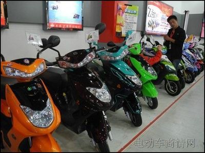 对外之窗 台铃电动车花样展厅一览